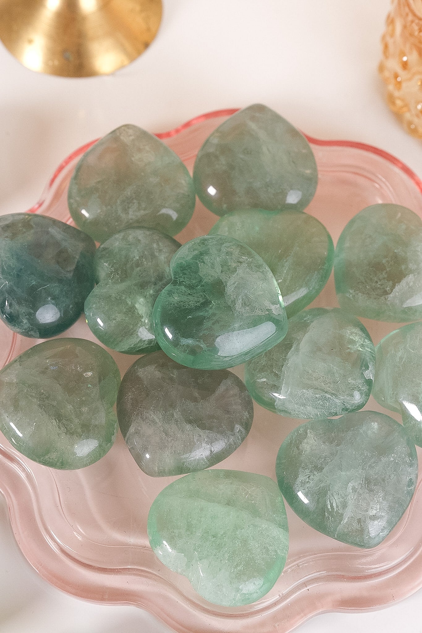 Fluorite Small Heart