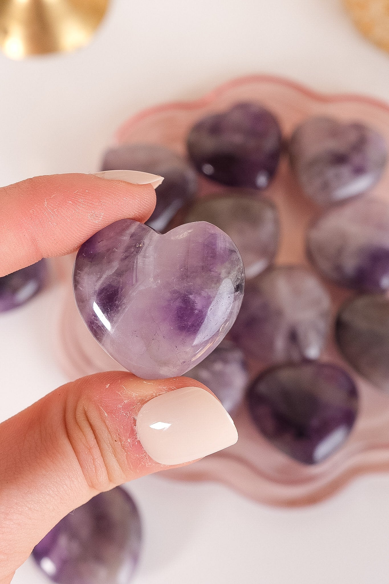 Amethyst Small Heart