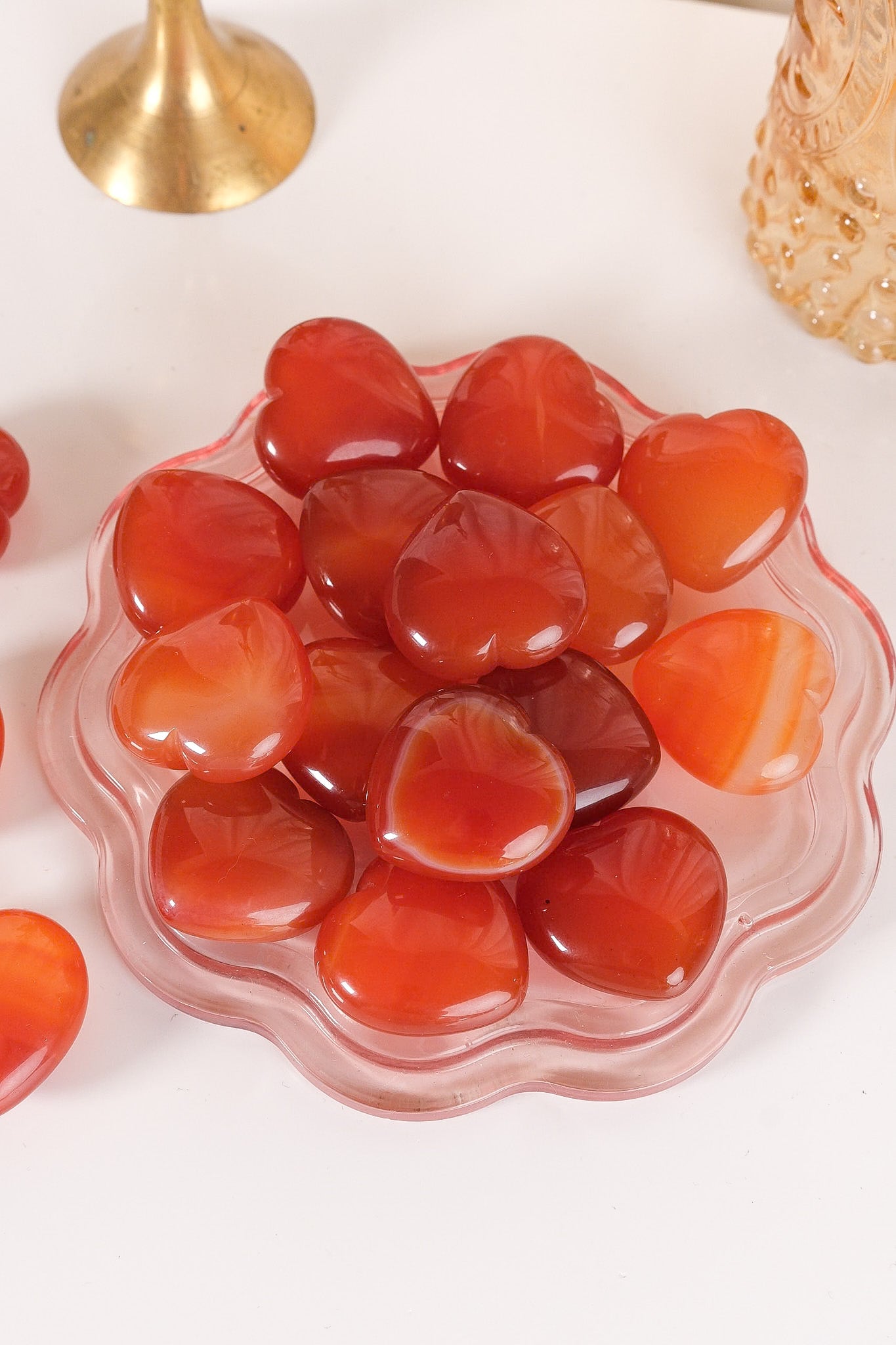 Carnelian Agate Small Heart