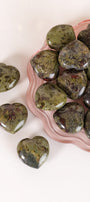 Dragons Blood Jasper Small Heart
