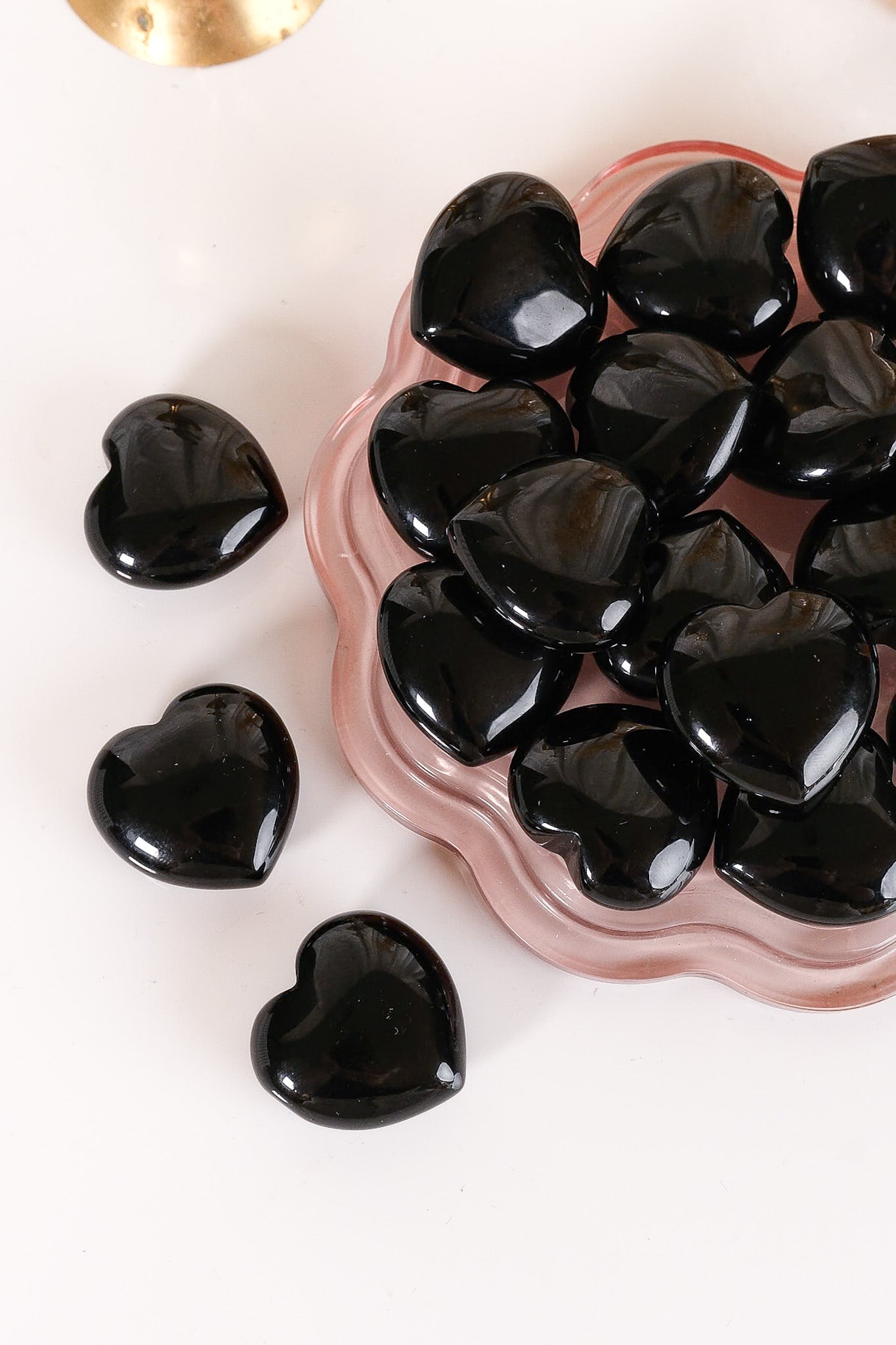 Black Obsidian Small Heart