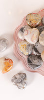 Crazy Lace Agate Small Heart