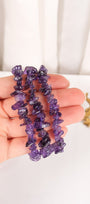 Amethyst Chip Bracelet