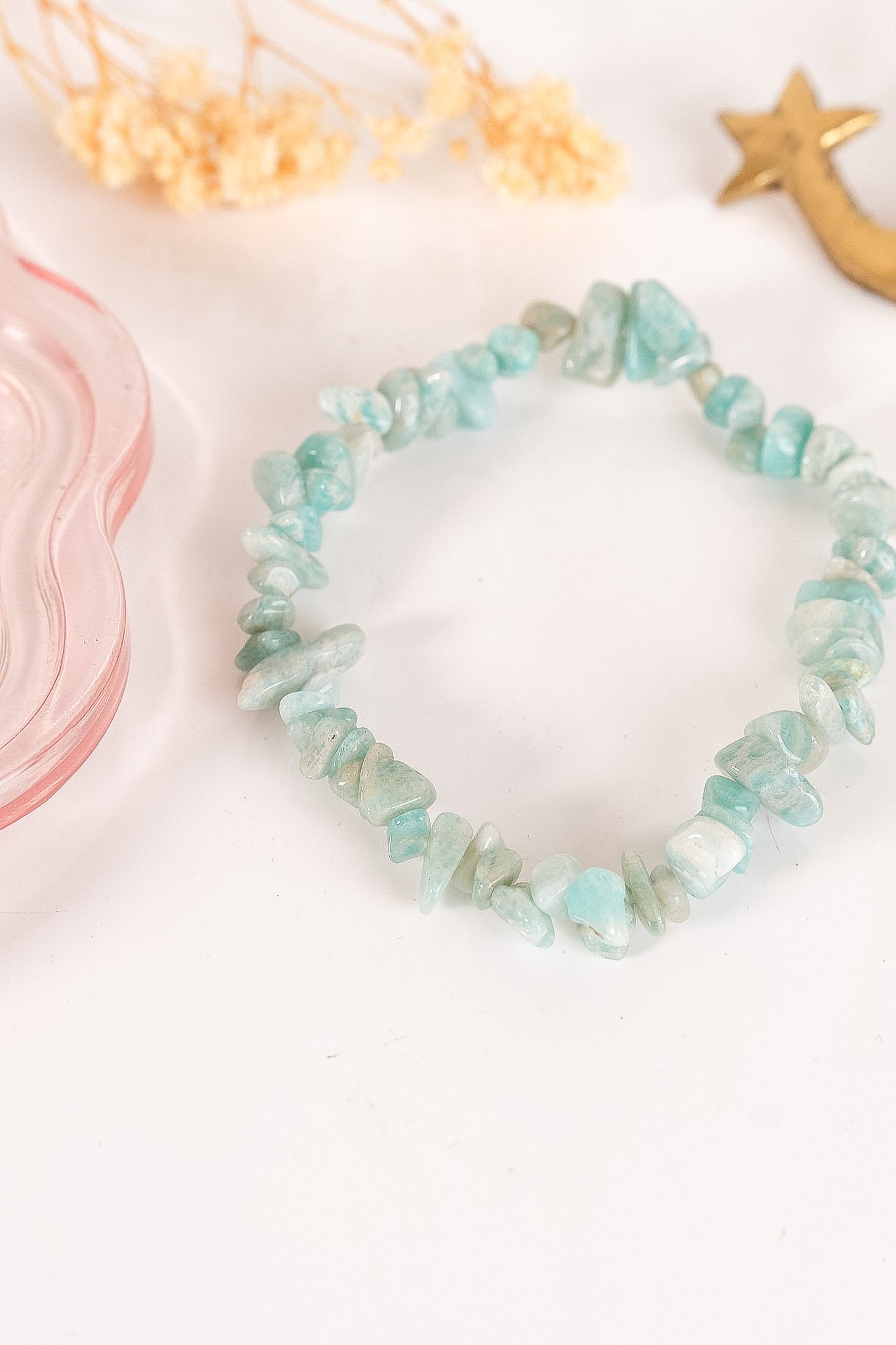 Amazonite Chip Bracelet