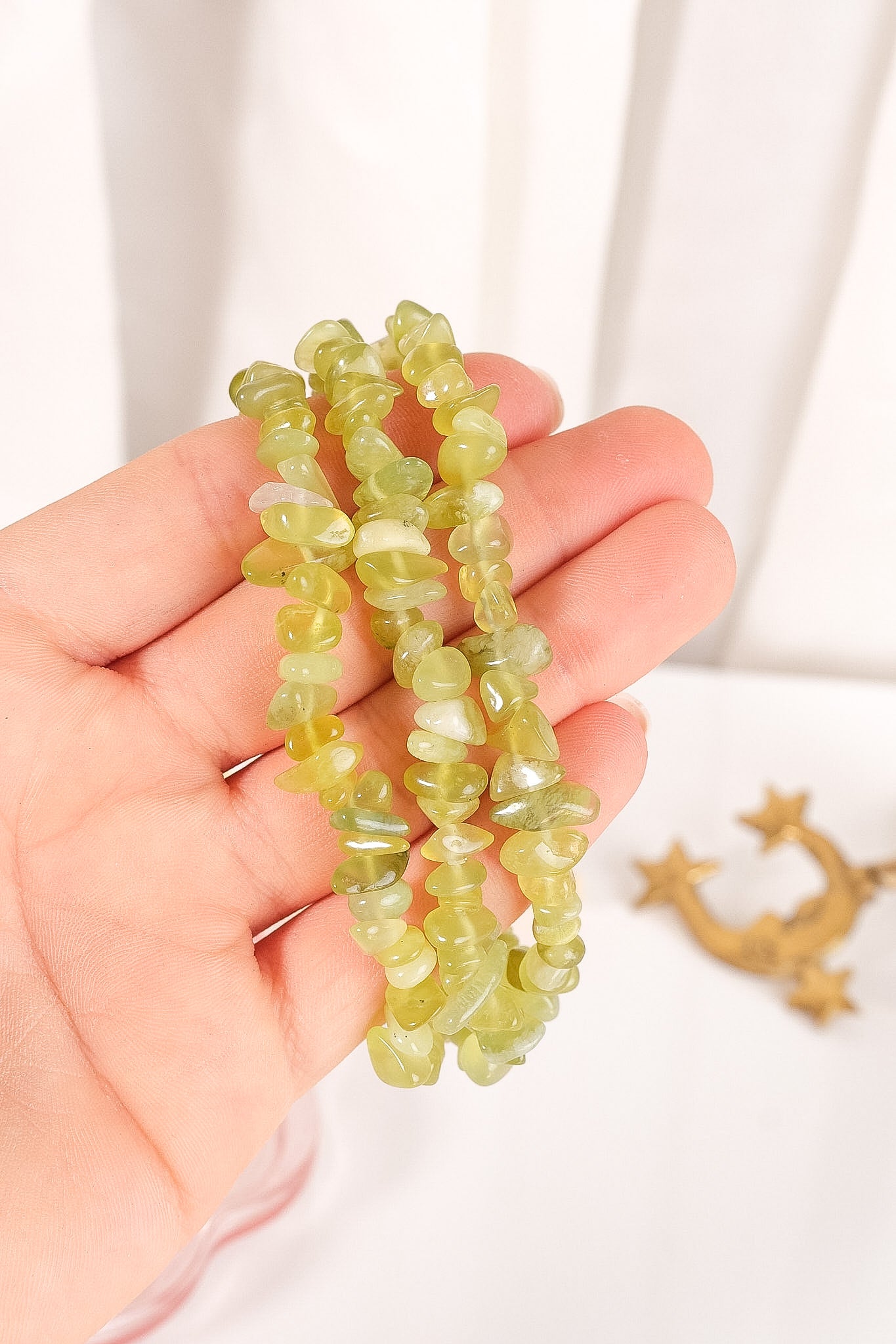Jade Chip Bracelet