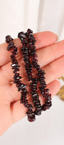 Garnet Chip Bracelet
