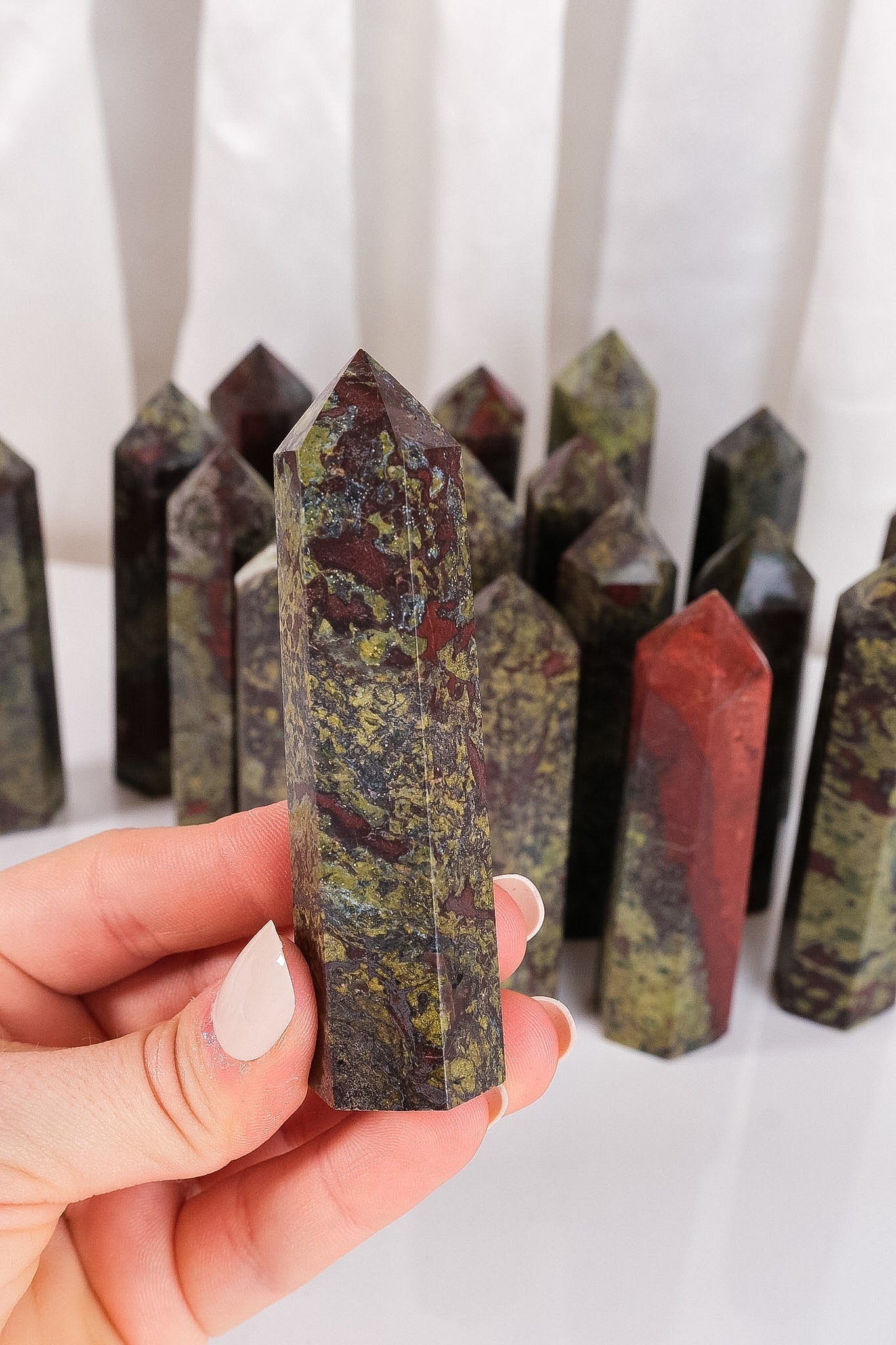Dragons Blood Jasper Tower