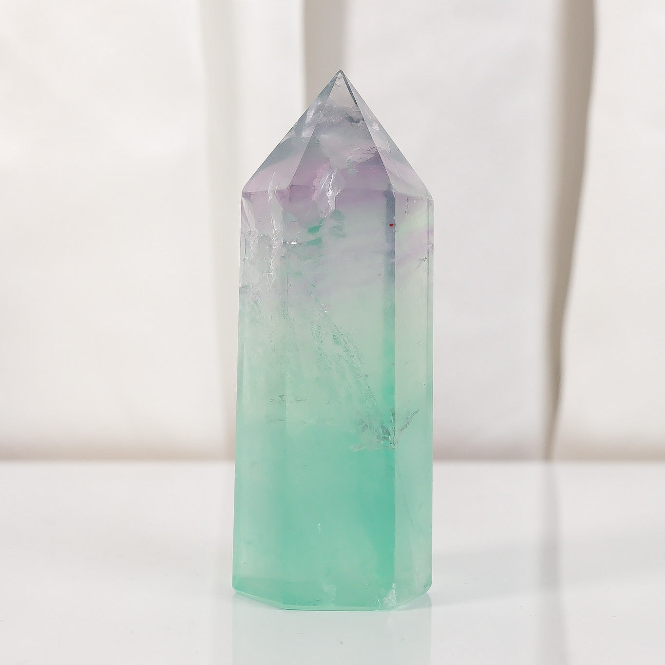 Watermelon Fluorite Tower