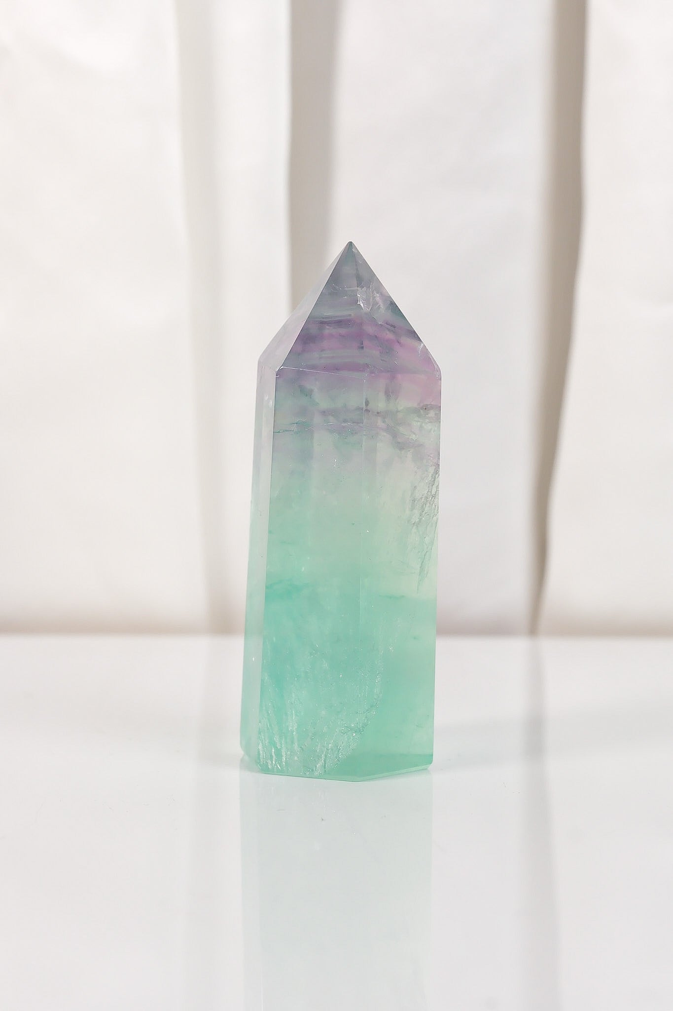 Watermelon Fluorite Tower