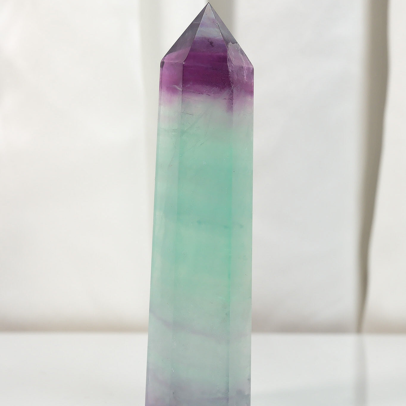 Watermelon Fluorite Tower