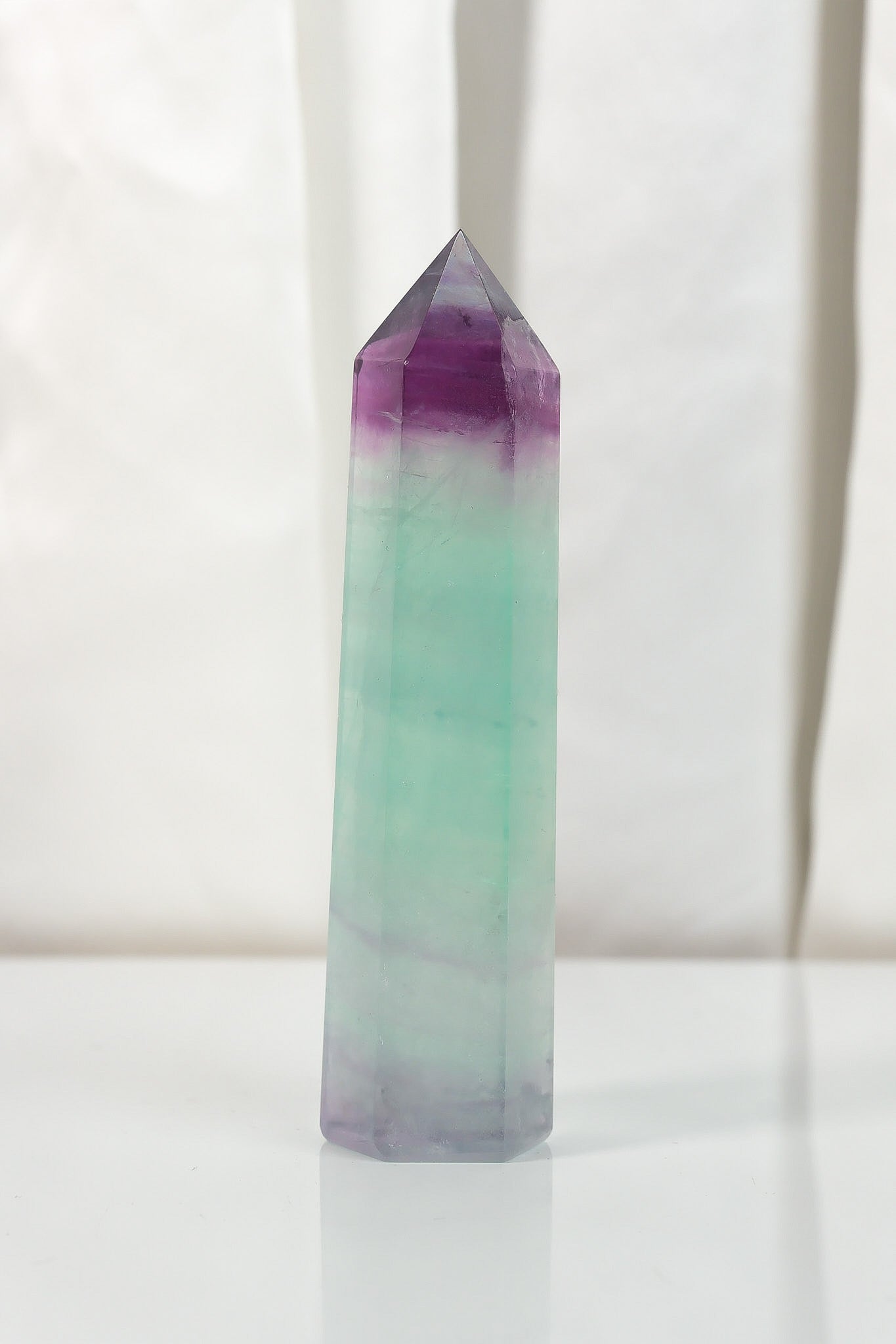 Watermelon Fluorite Tower