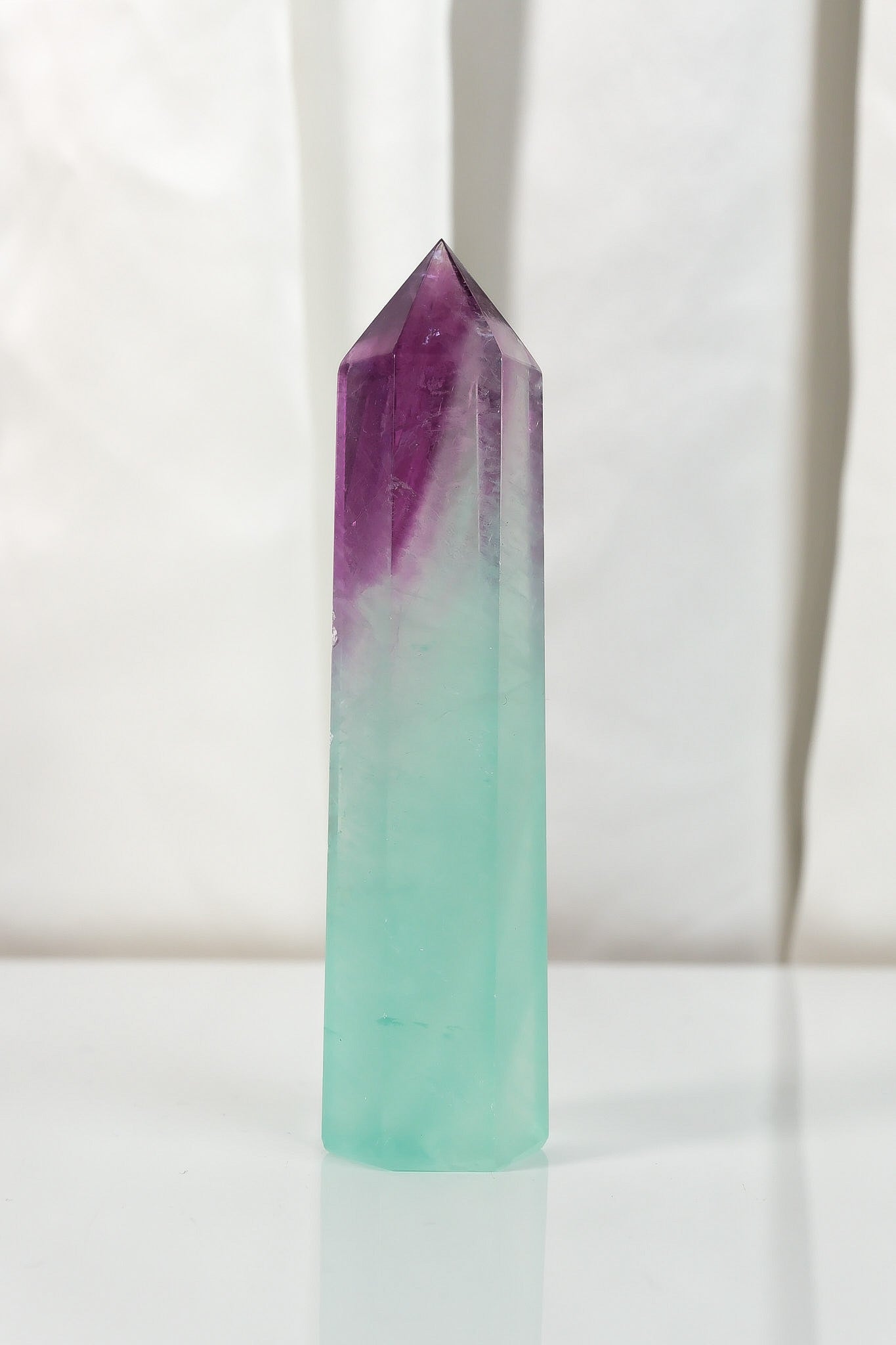 Watermelon Fluorite Tower