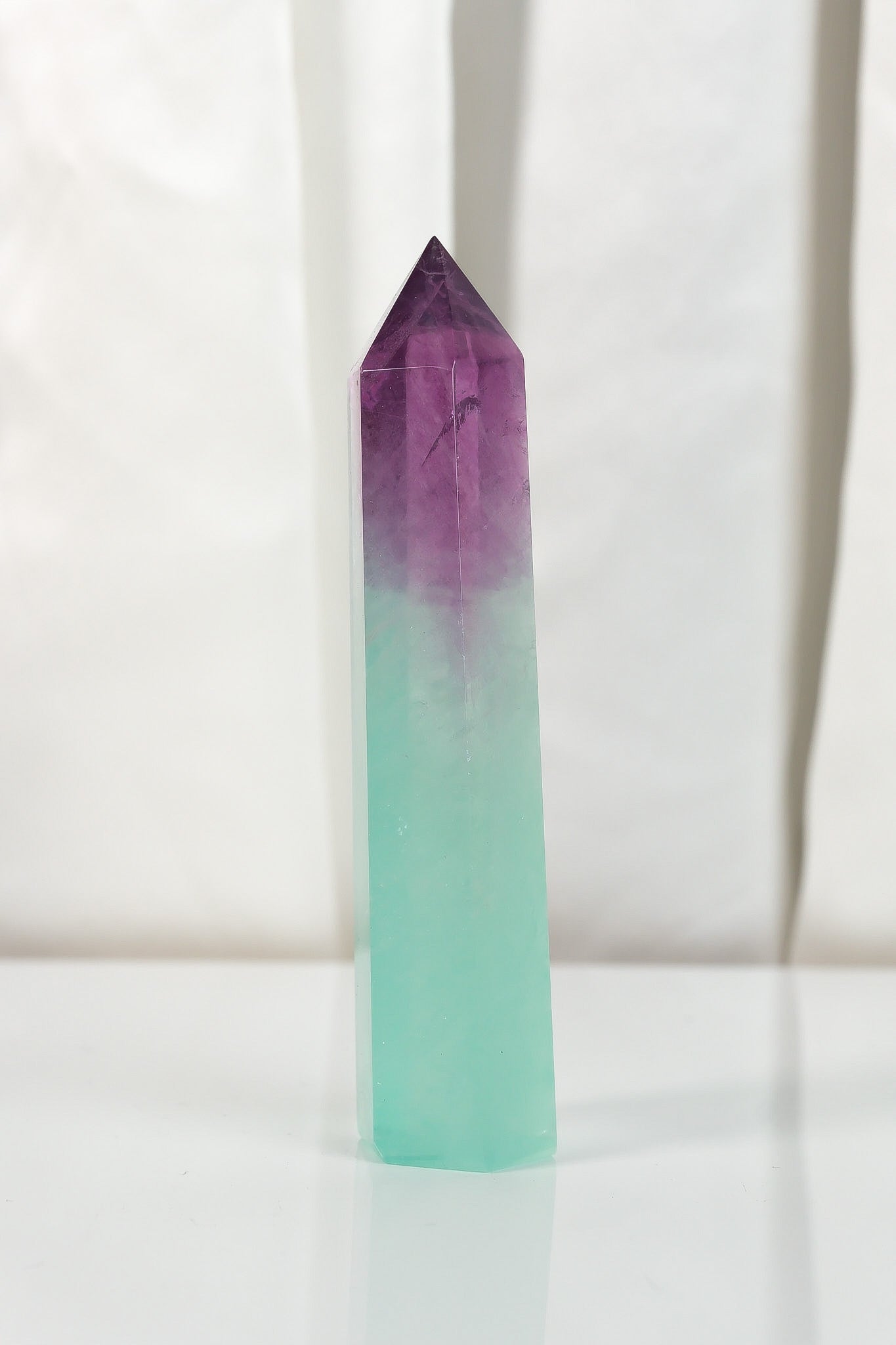 Watermelon Fluorite Tower