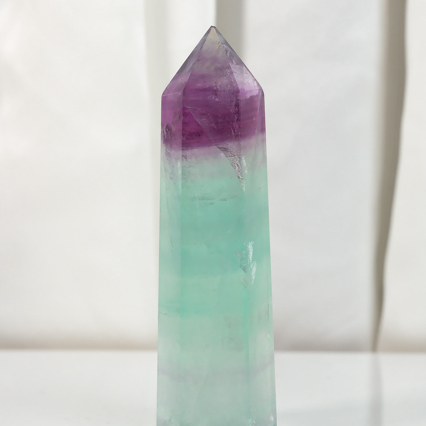 Watermelon Fluorite Tower