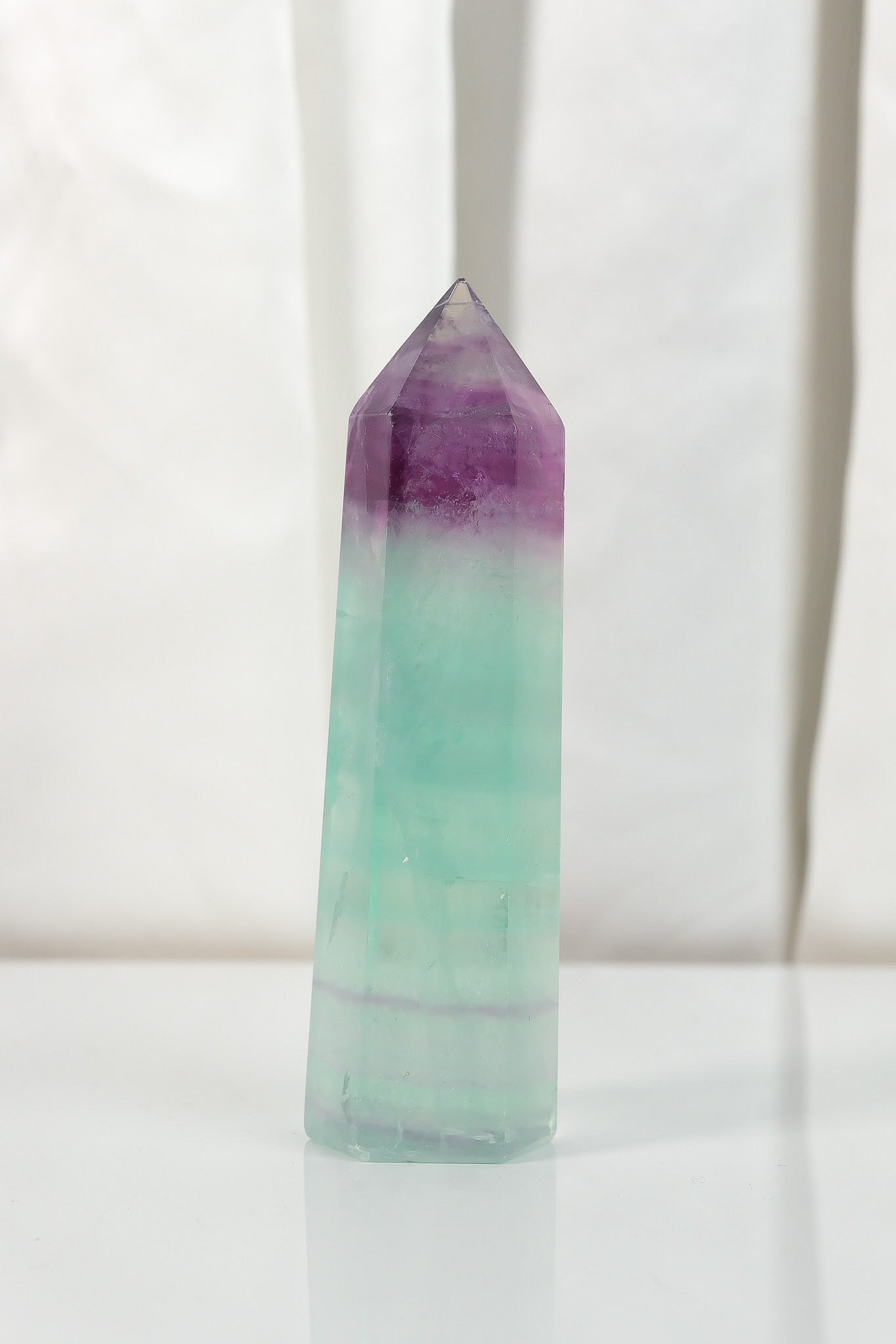 Watermelon Fluorite Tower