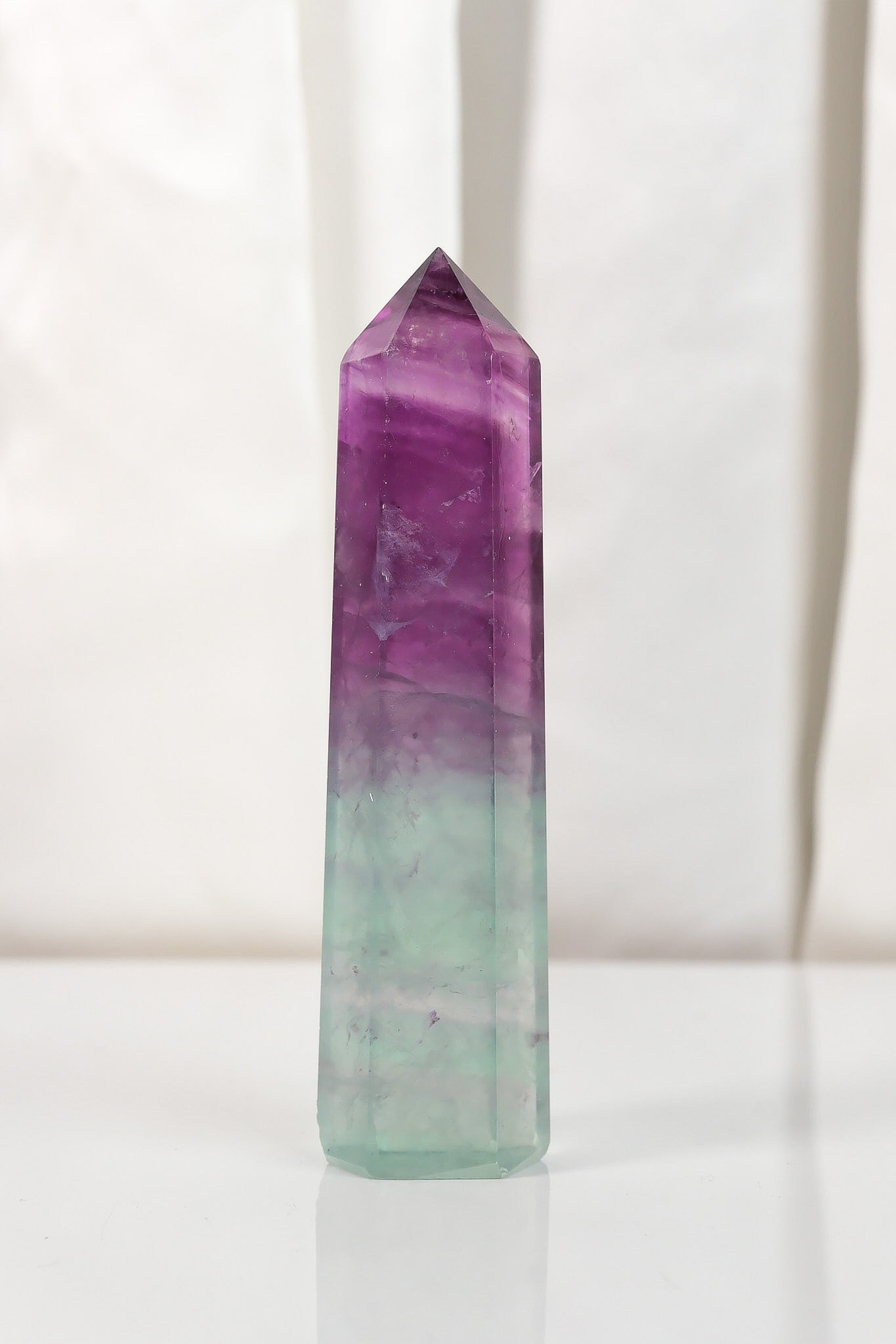 Watermelon Fluorite Tower