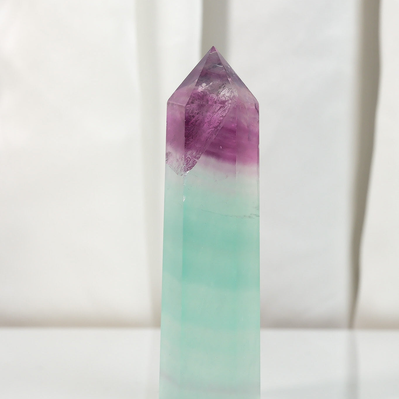 Watermelon Fluorite Tower