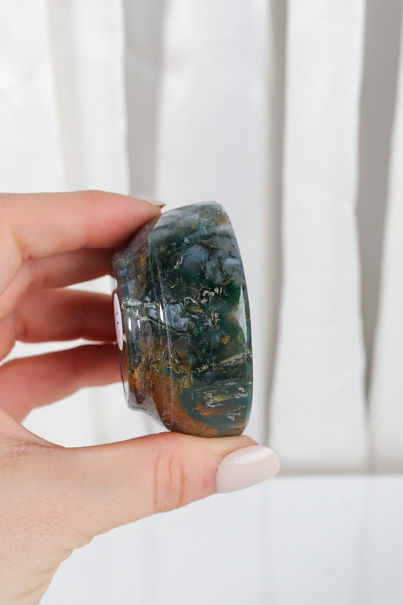 Moss Agate Bowl
