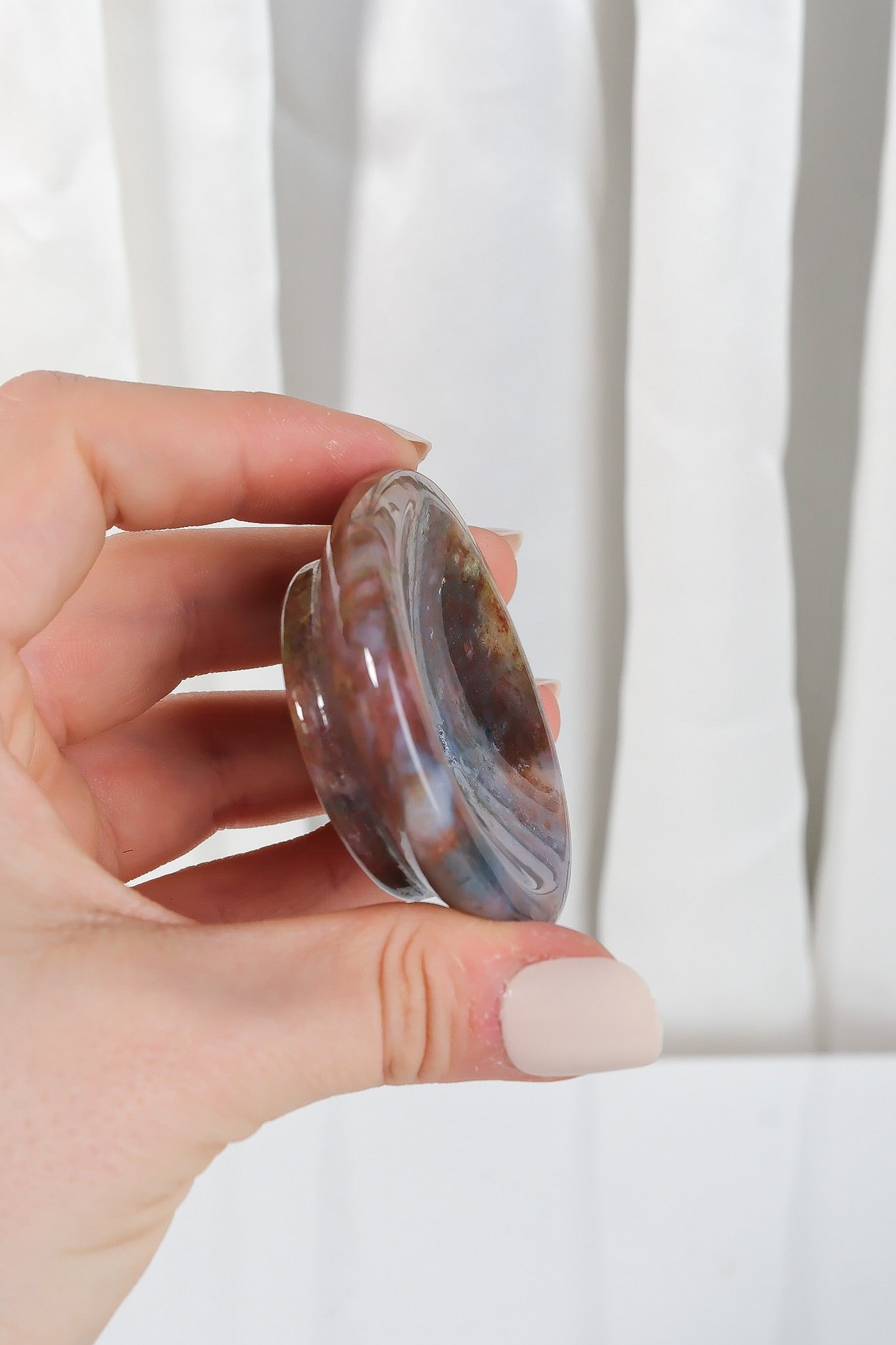 Moss Agate Bowl