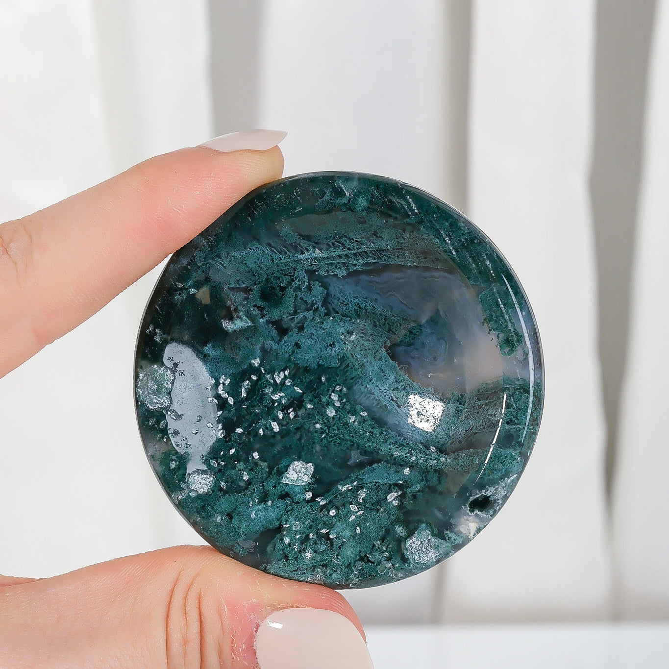 Moss Agate Bowl