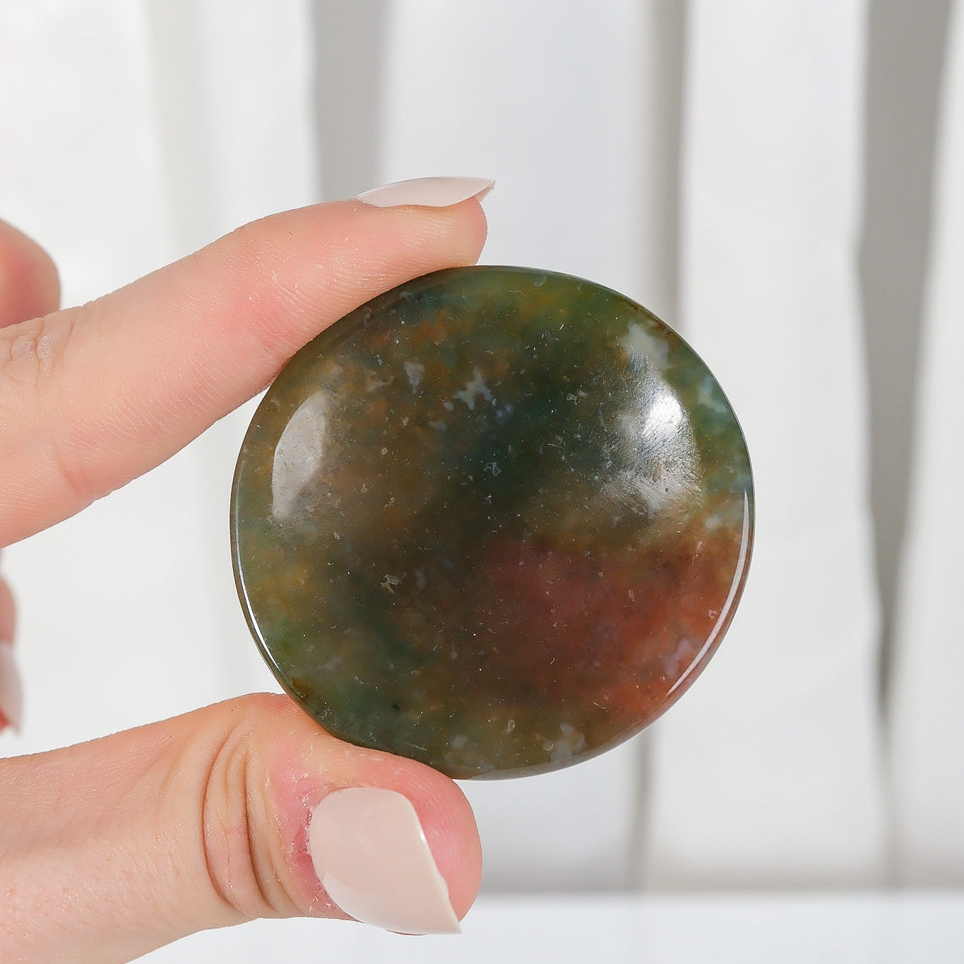 Moss Agate Bowl