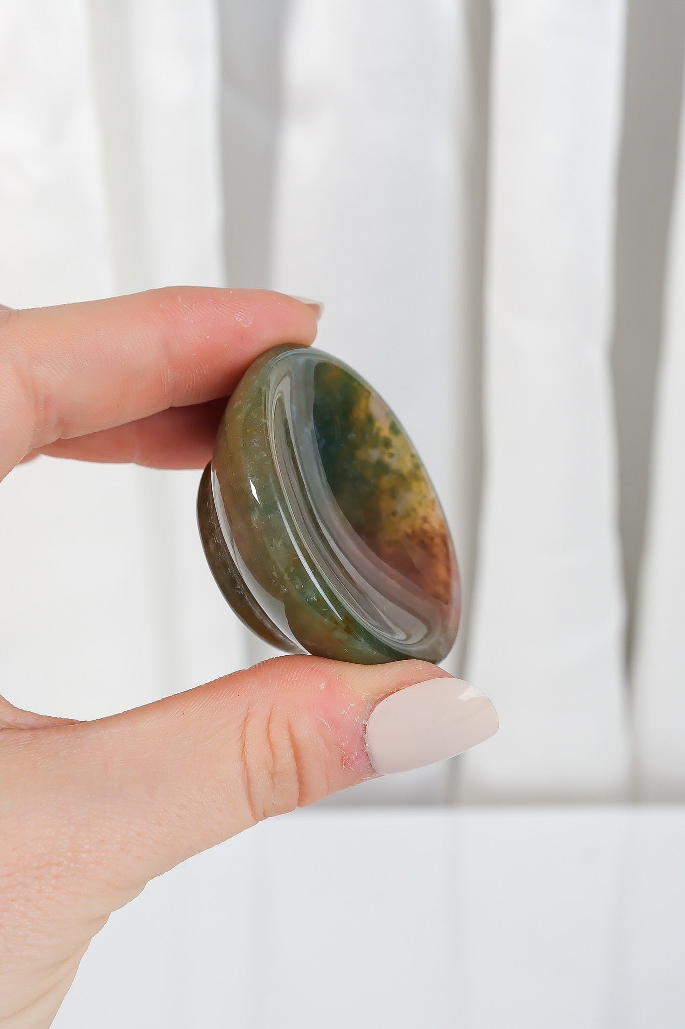Moss Agate Bowl