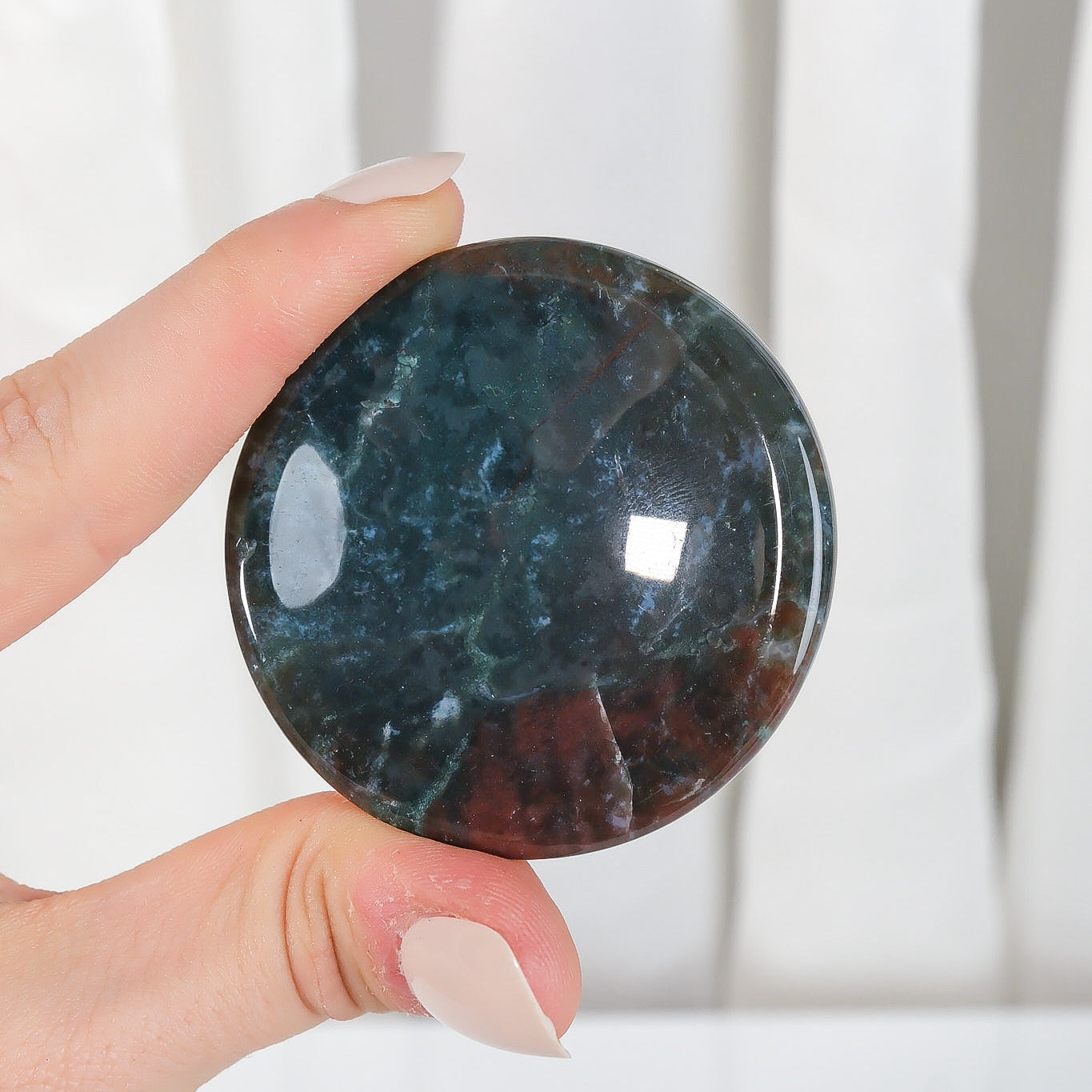 Moss Agate Bowl