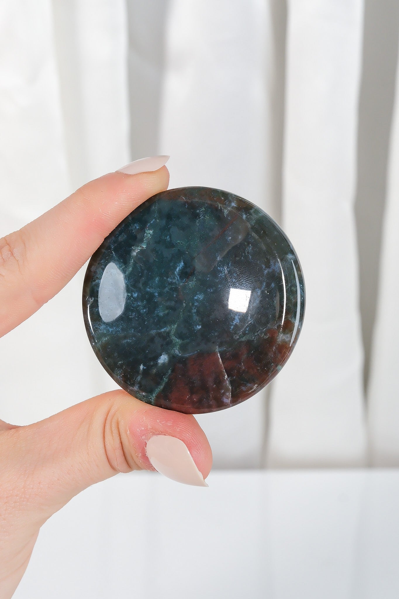 Moss Agate Bowl