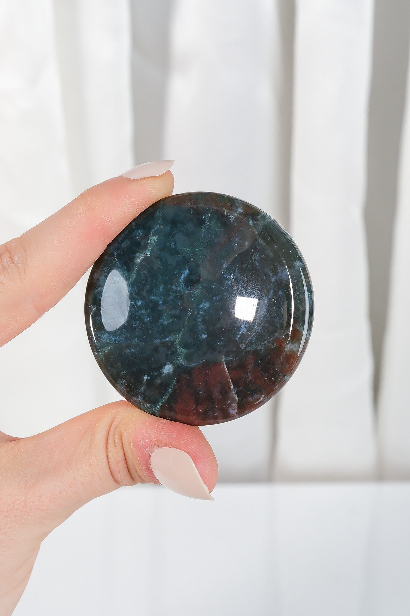 Moss Agate Bowl