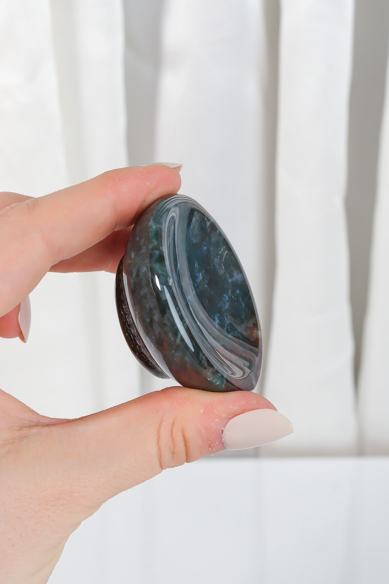 Moss Agate Bowl