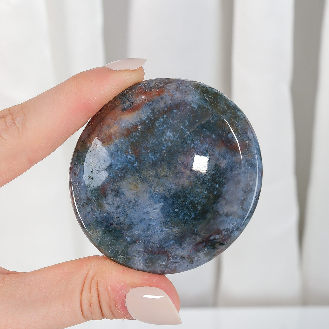 Moss Agate Bowl