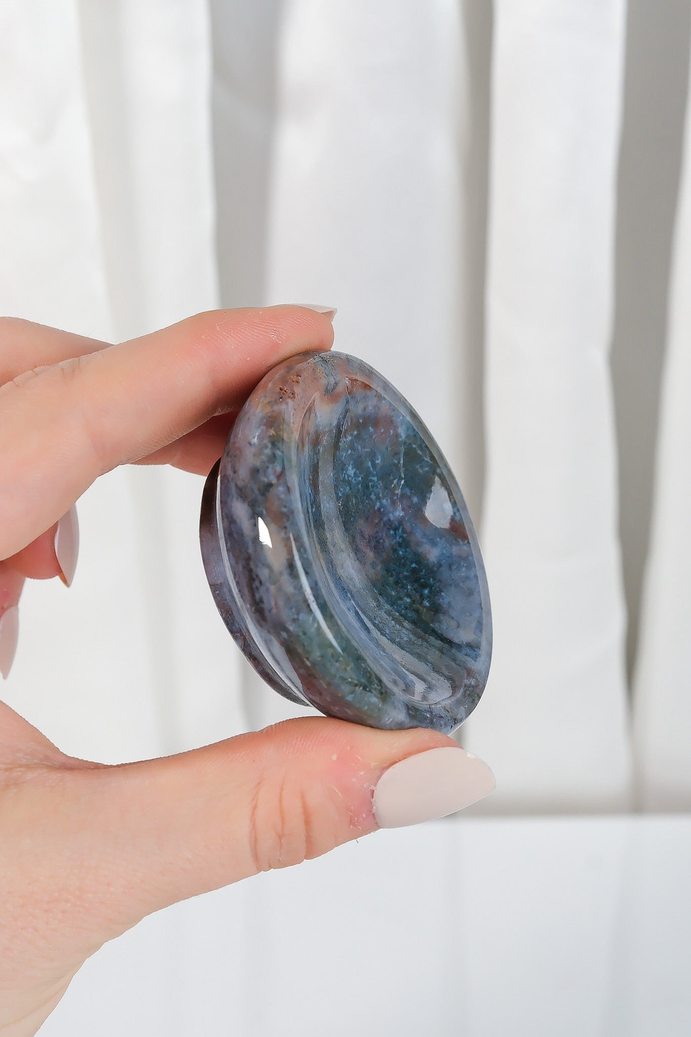 Moss Agate Bowl