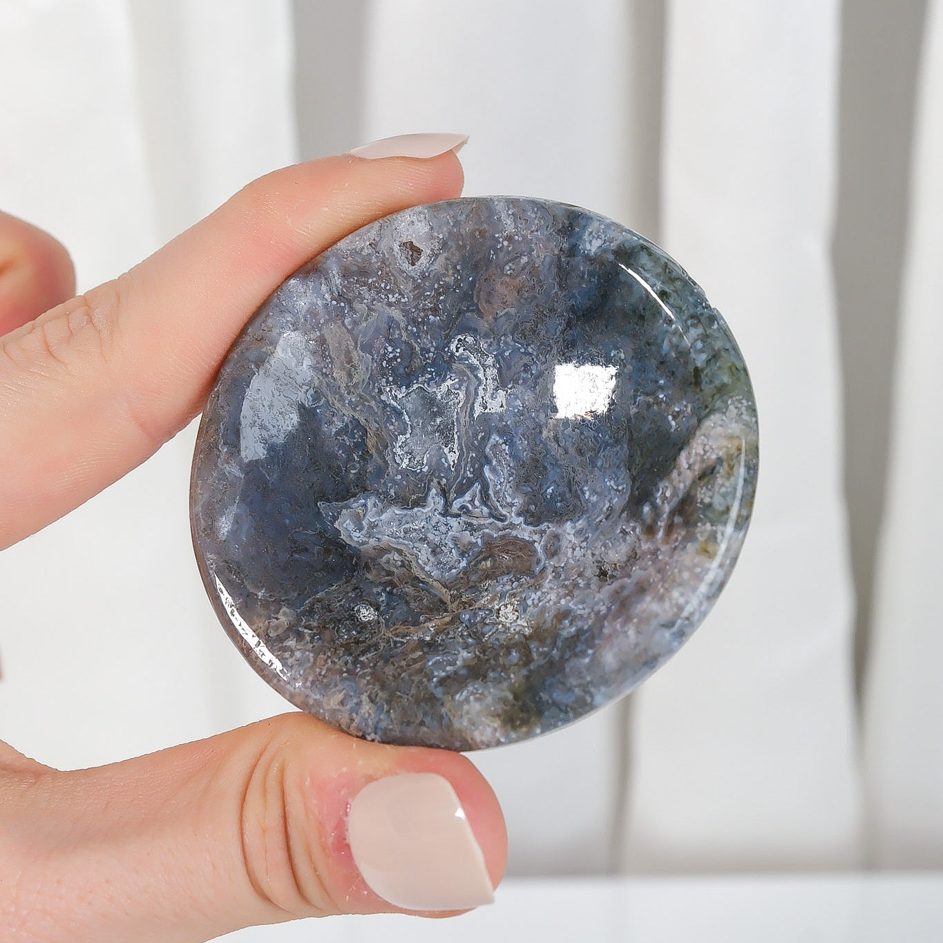 Moss Agate Bowl