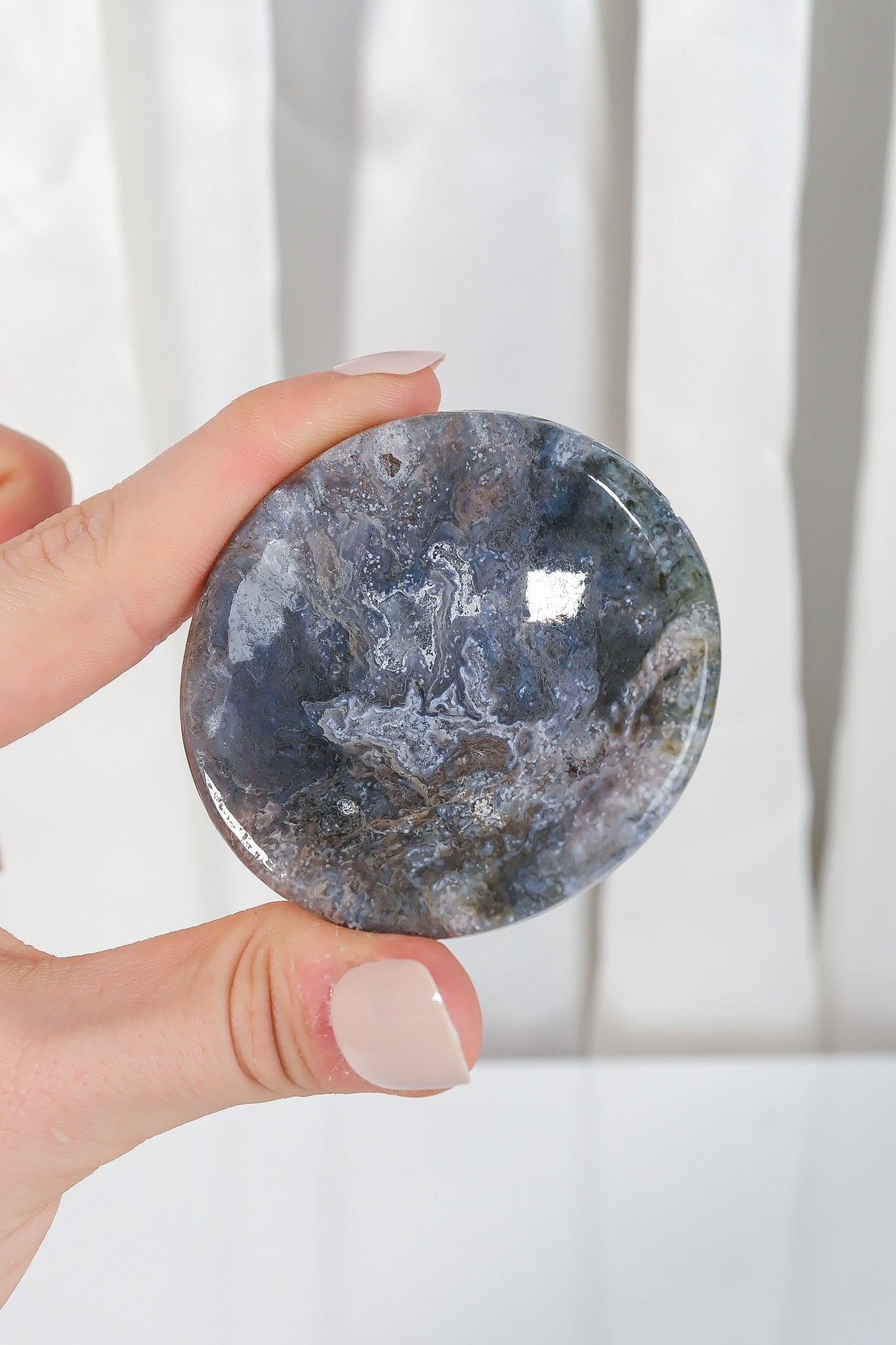 Moss Agate Bowl