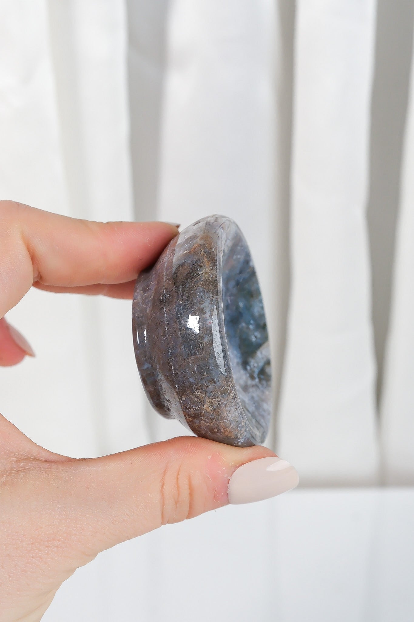 Moss Agate Bowl