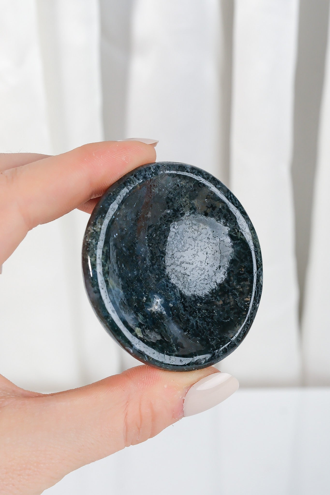 Moss Agate Bowl