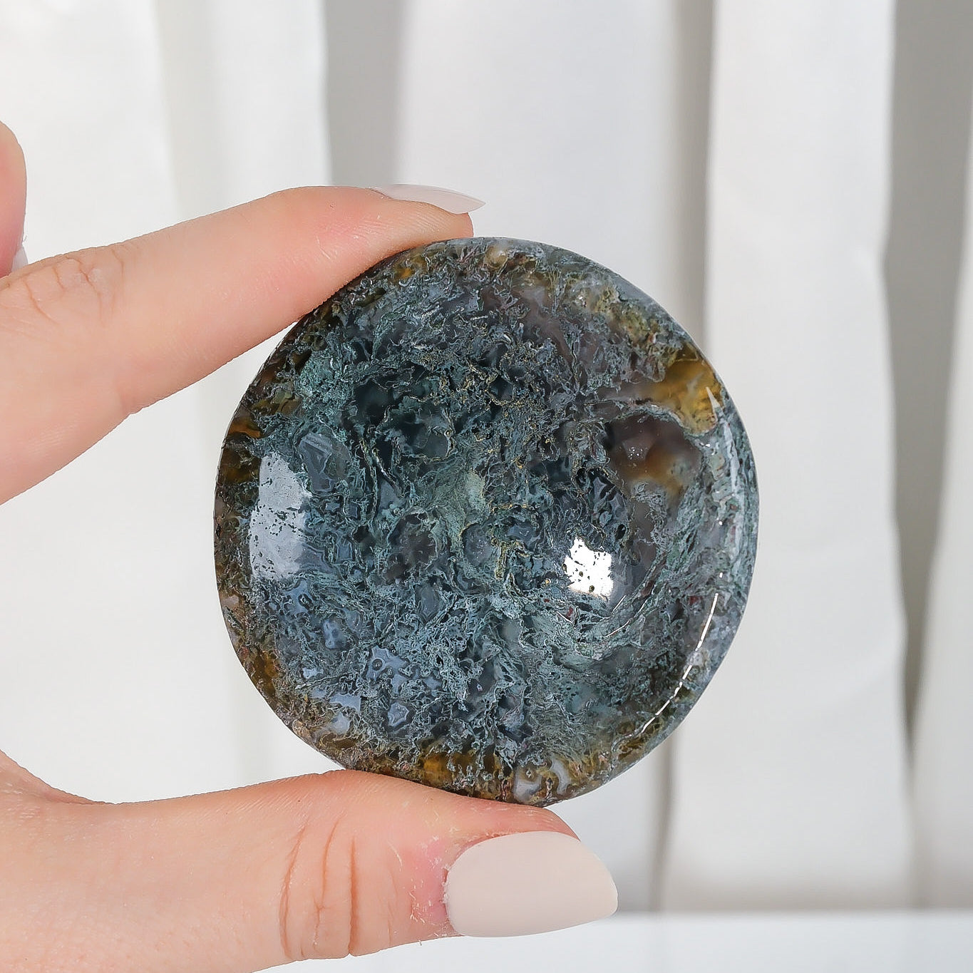 Moss Agate Bowl