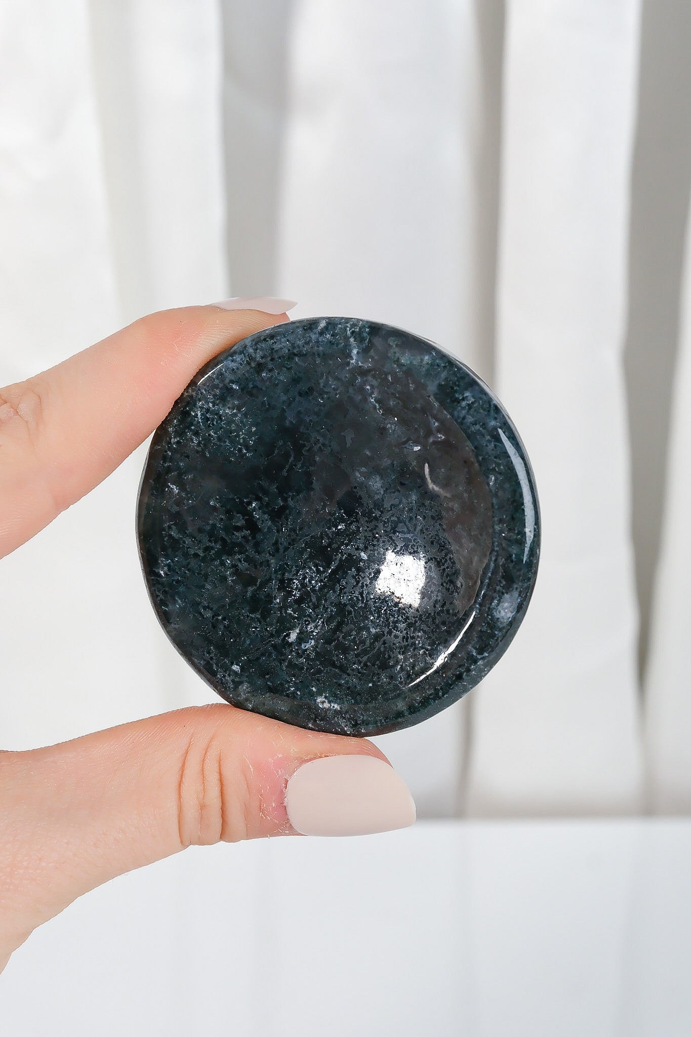Moss Agate Bowl