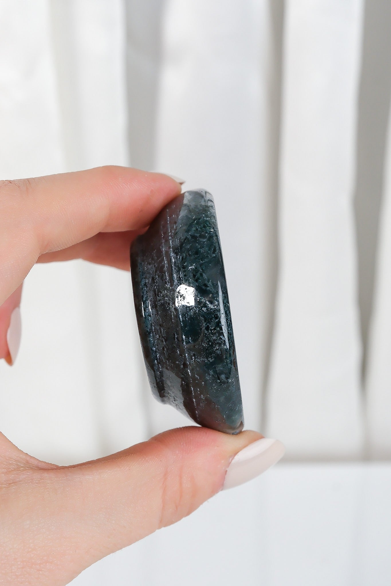 Moss Agate Bowl