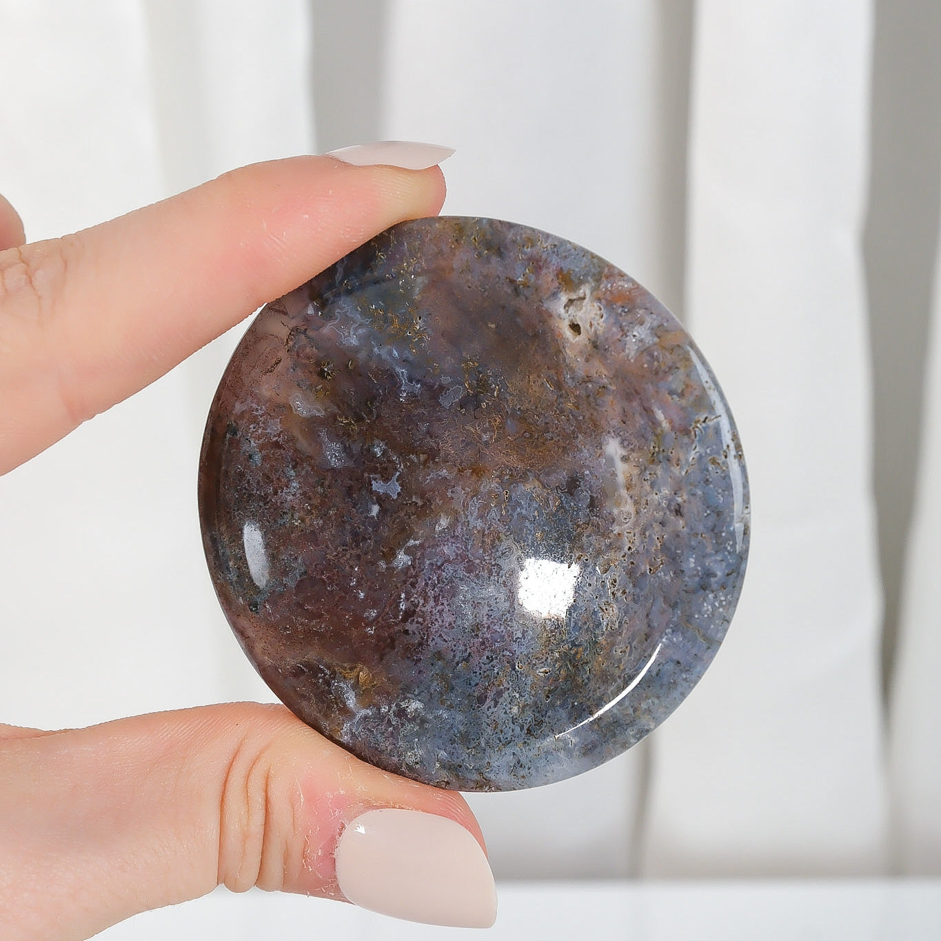 Moss Agate Bowl