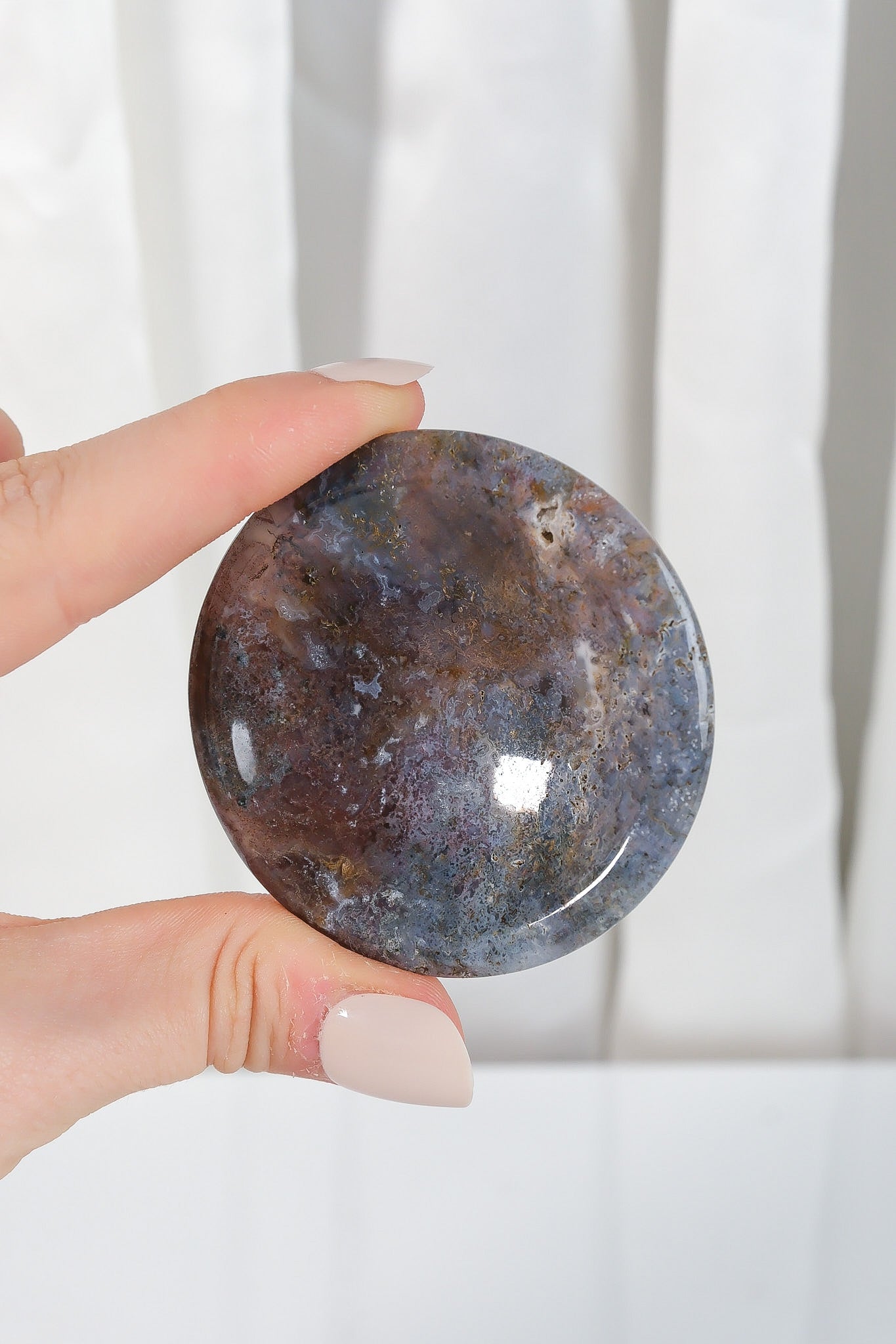 Moss Agate Bowl