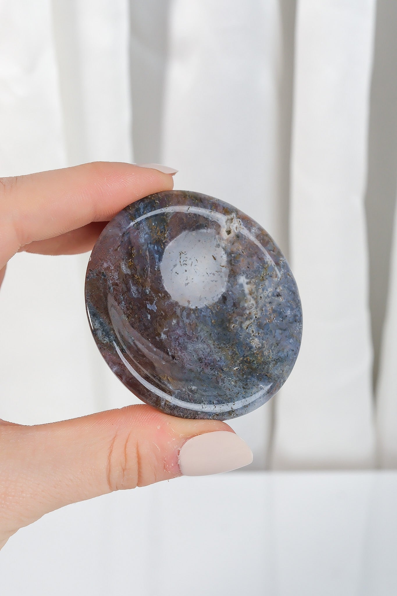 Moss Agate Bowl