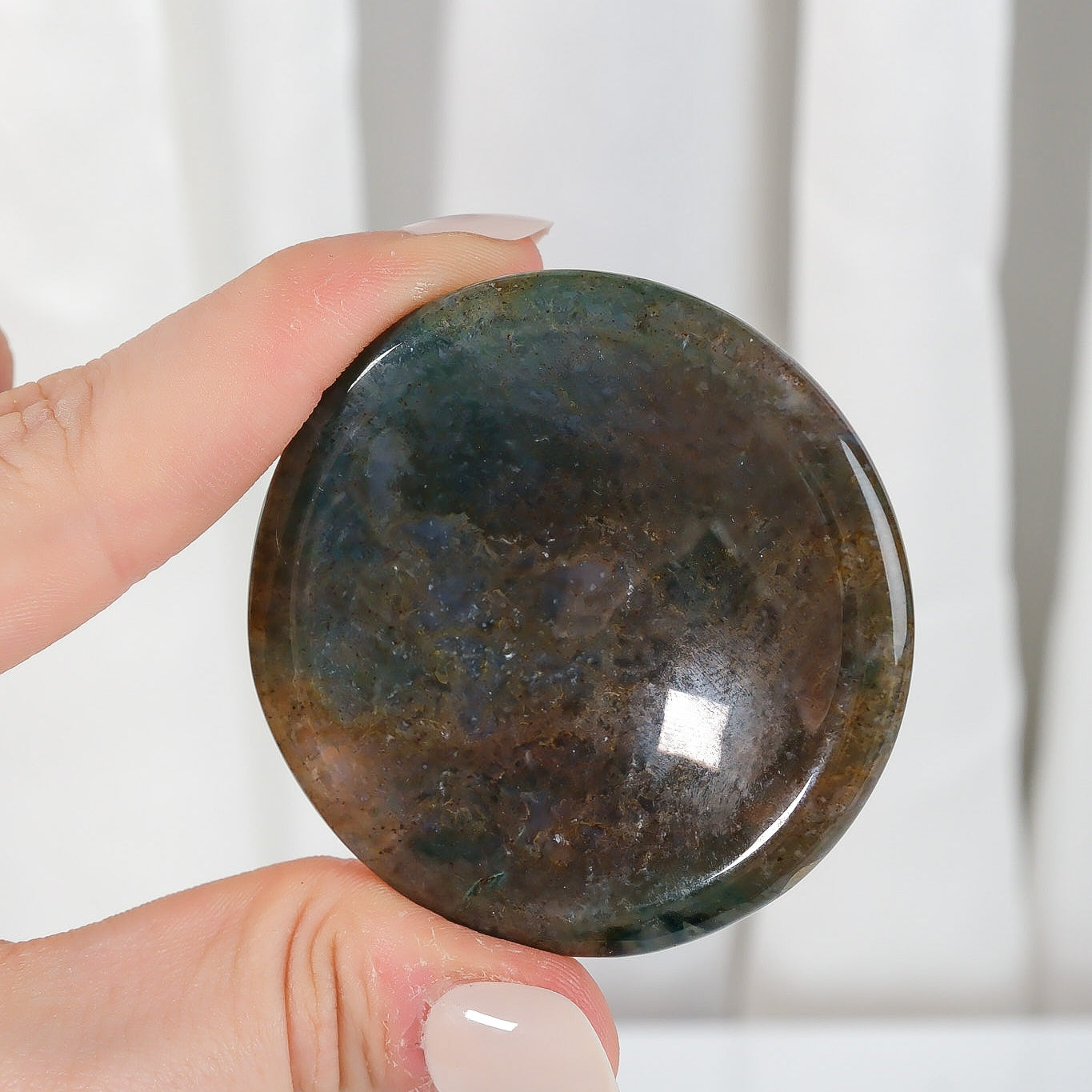 Moss Agate Bowl