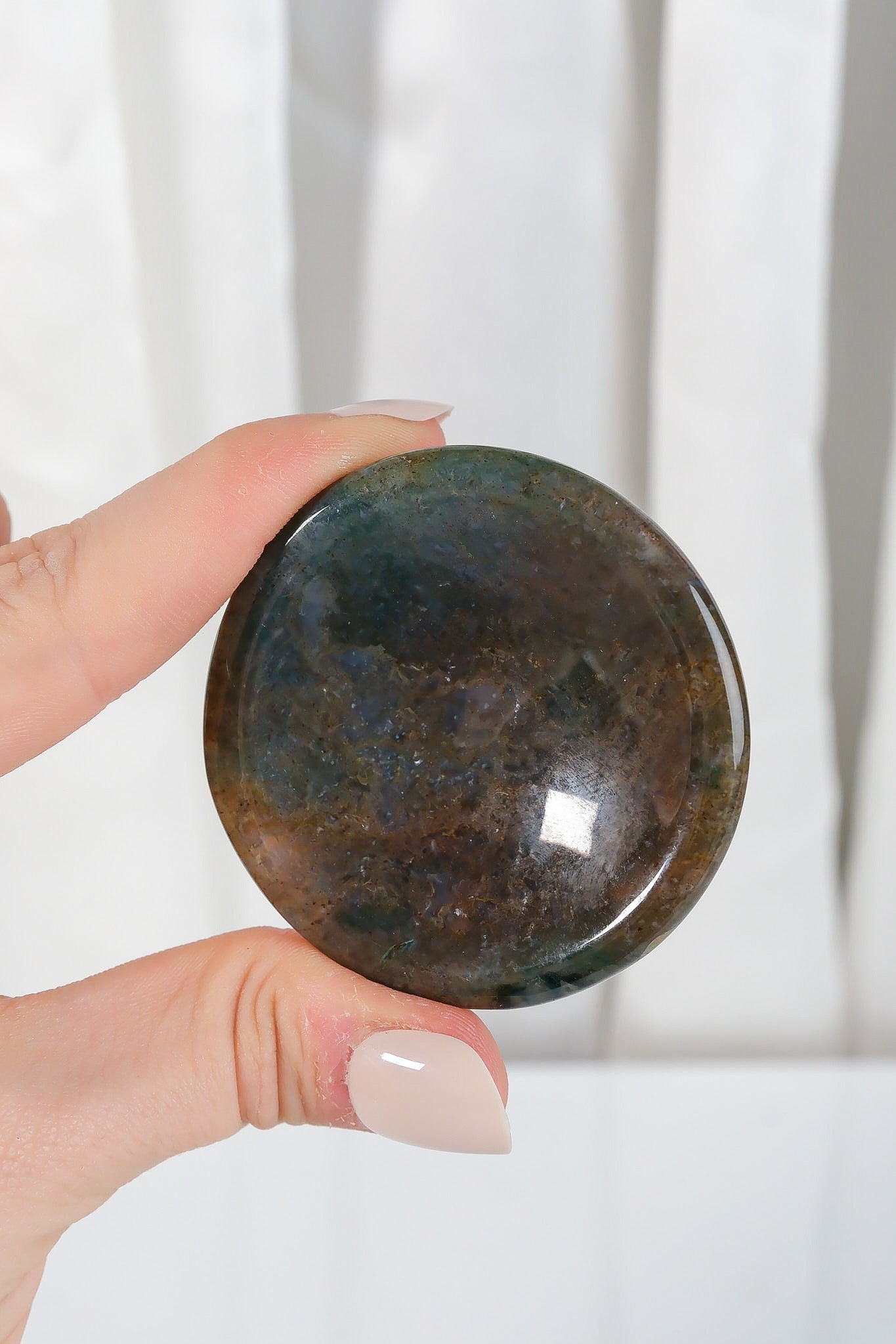 Moss Agate Bowl