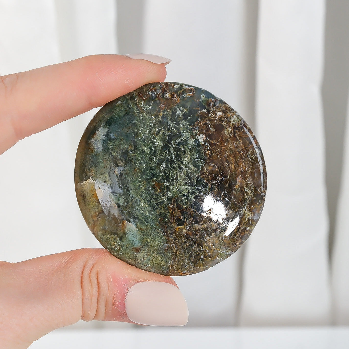 Moss Agate Bowl