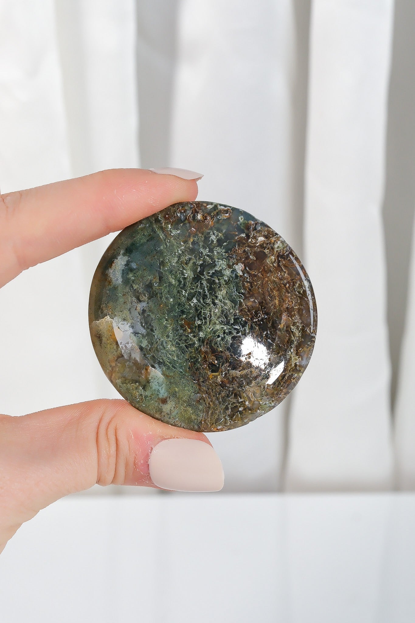 Moss Agate Bowl