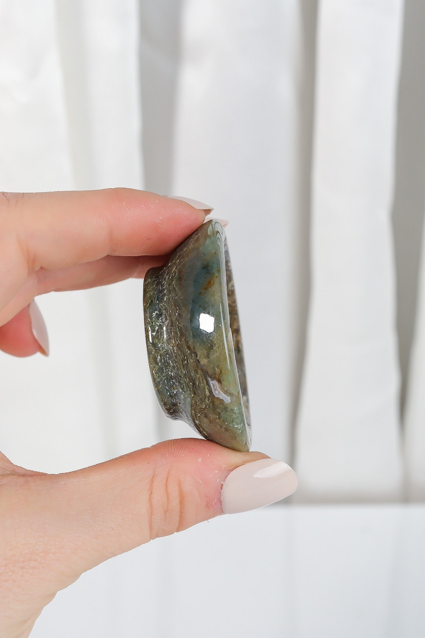 Moss Agate Bowl