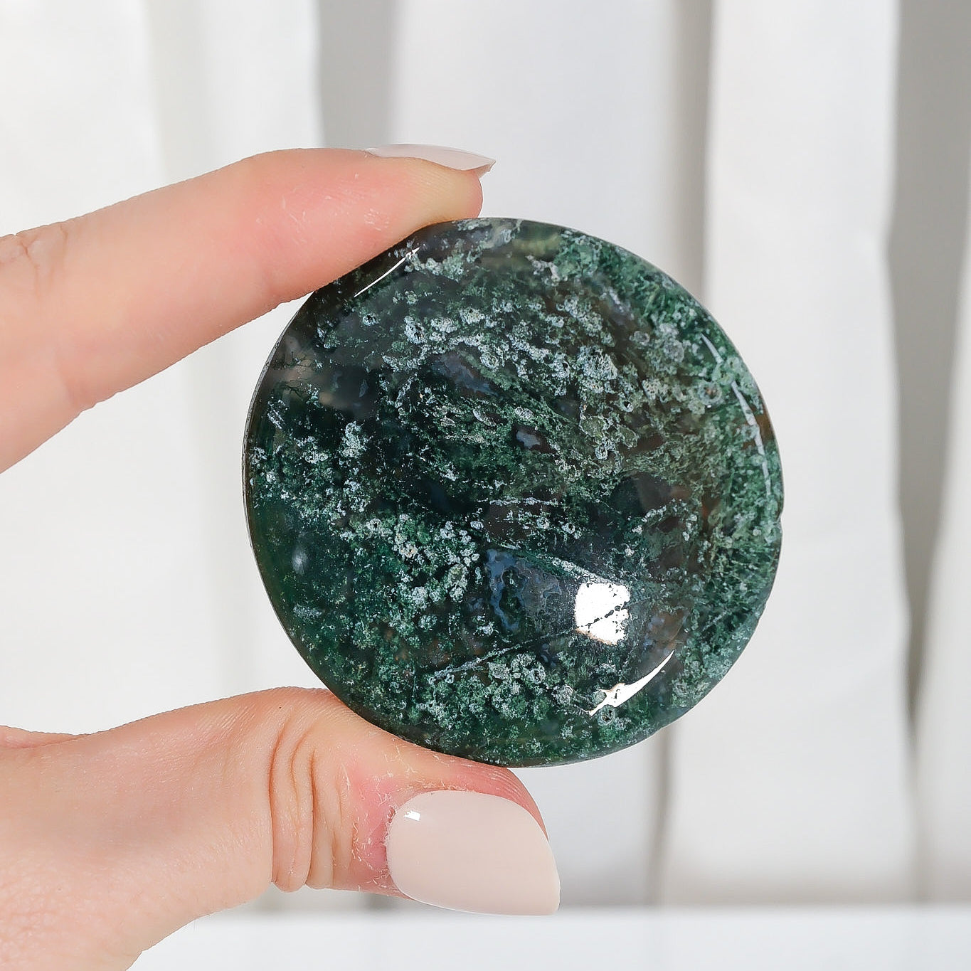 Moss Agate Bowl