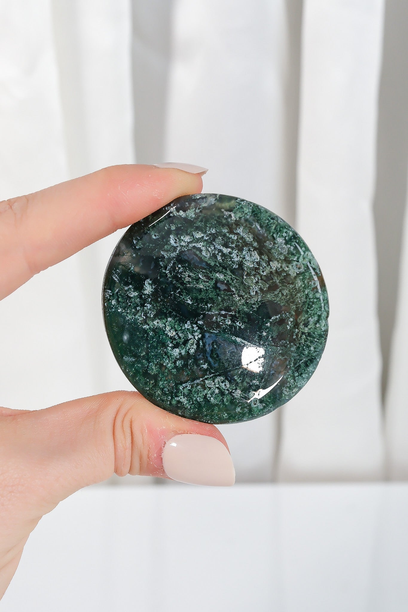 Moss Agate Bowl