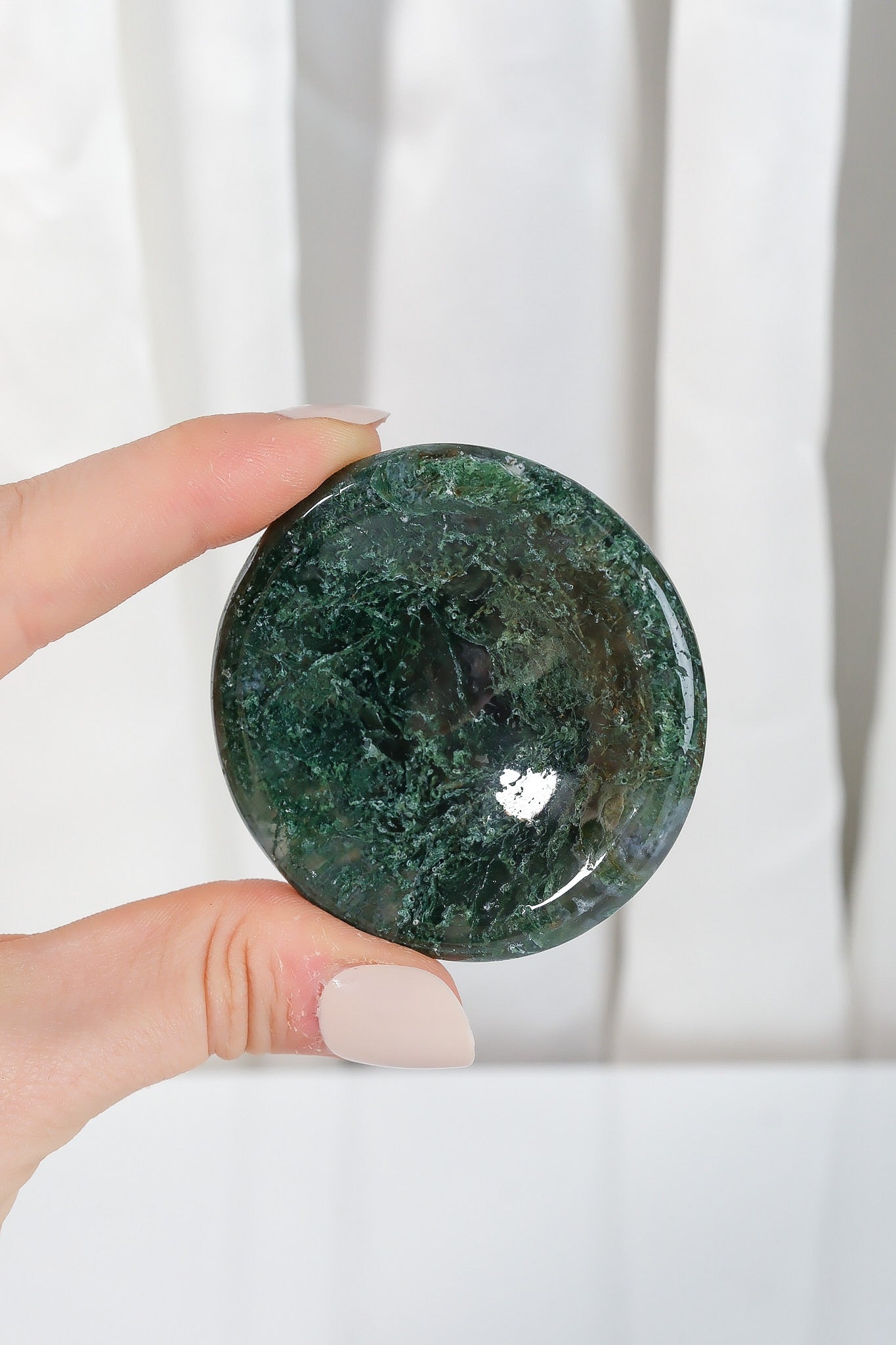 Moss Agate Bowl